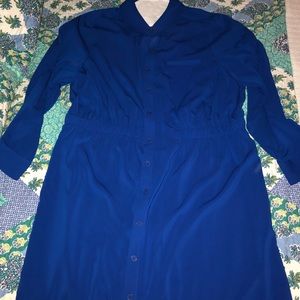 Vibrant Blue Calvin Klein Dress